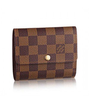 Louis Vuitton N63242 Anais Wallet Damier Ebene Canvas