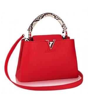 Louis Vuitton N92039 Capucines BB Tote Bag Taurillon Leather