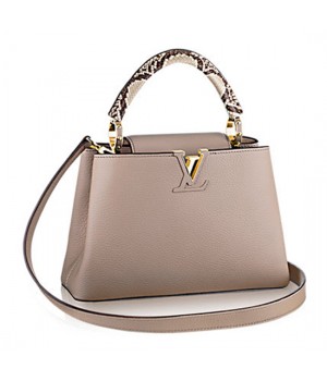 Louis Vuitton N92041 Capucines BB Tote Bag Taurillon Leather