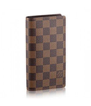 Louis Vuitton R20703 Pocket Agenda Cover Damier Ebene Canvas