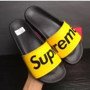 Louis Vuitton X Supreme Mules Sandals For Men Yellow 2017 (DH-7070756 )