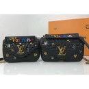 Louis Vuitton Love Lock New Wave Chain Bag M52913 Black 2019 (YPJ-9021304 )