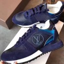Louis Vuitton Run Away Sneaker Navy Blue 2017 (GD5023-7080704 )