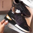 Louis Vuitton Run Away Sneaker Black/Gold 2017 (GD5023-7080710 )