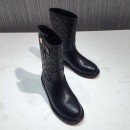 Louis Vuitton Embossed Leather Drops High Boot 2017 (1A022-7102002 )
