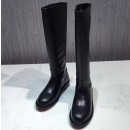 Louis Vuitton Calfskin Embossed High Boot 2017 (1A022-7102005 )