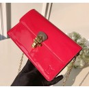 Louis Vuitton Cherrywood WOC Chain Wallet M63306 Hot Pink 2019 (KD-9022204 )