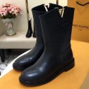Louis Vuitton Black Calfskin Short Boot 2018 (GD1054-8121532 )