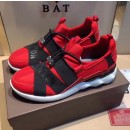 Louis Vuitton Red Calfskin & Fabric Sneaker For Men ﾣﾨ15ﾣﾩ2017  (GD2079-7081073 )