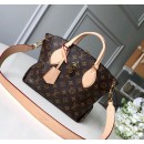 Louis Vuitton Flower Zipped Tote BB in Monogram Canvas M44359 Beige 2019 (KD-9030601 )