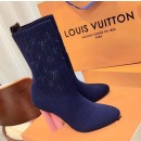 Louis Vuitton Silhouette Ankle Boot 1A3MJ0 Blue 2018 (GD1054-8080752 )