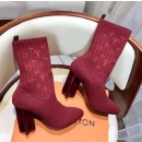 Louis Vuitton Silhouette Ankle Boot 1A3MJ0 Red 2018 (GD1054-8080753 )