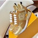 Louis Vuitton Glisten Run Away Sneaker Gold 2018 (GD1054-8080755 )