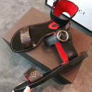 Louis Vuitton Monogram Canvas Abraham Sarh Sandal Red/Black 2017 (LG-7061001 )