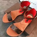 Louis Vuitton Monogram Canvas Abraham Sarh Sandal Orange 2017 (LG-7061002 )