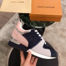 Louis Vuitton Run Away Sneaker 1A4XNL Pink/Navy Blue/Light Grey 2019(For Men and Women) (KL-9031110 )