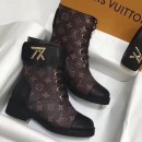 Louis Vuitton Wonderland Ranger Ankle Boots 1A2JCR Monogram/Leather 2017 (GD5023-7082340 )