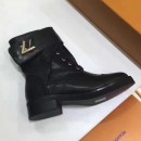 Louis Vuitton Wonderland Ranger Ankle Boots 1A1IY6 Black Leather 2017 (GD5023-7082339 )