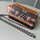 Louis Vuitton Transformed Damier Canvas Twist Chain Wallet M63594 2018 (F-9012125 )