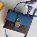 Louis Vuitton Monogram Canvas & Calfskin Lucky BB Bag Blue Jean M44321 2019 (F-9012113 )