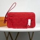 Louis Vuitton Monogram Christopher Clutch Bag Red Spring 2019  (XYS-8111930 )