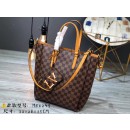 Louis Vuitton Damier Ebene Canvas Original Leather M62094 brown