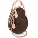 Louis Vuitton Monogram Canvas EGG SOUPLE M45269 Black