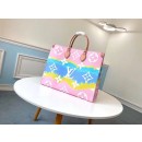 Louis Vuitton ONTHEGO Original Leather Escale Bag M45119 Pink&Blue