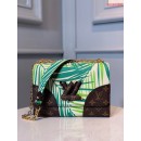 Louis vuitton original leather TWIST MM M50282 green