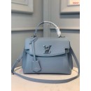Louis vuitton original LOCKME EVER BB M53937 light blue