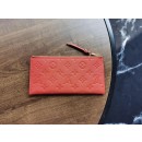 Louis Vuitton Original Monogram Empreinte Wallet M68712 red