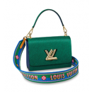 Louis Vuitton twist medium tote bag M55851 Emerald