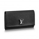 Louis Vuitton M62329 Lockme II Wallet Taurillon Leather