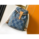 Louis Vuitton Monogram Denim Montsouris Backpack N40708 32X40X19cm XM