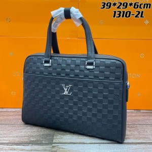 Louis Vuitton Bags Men LV briefcase 1310-2L 39X29X6cm SC