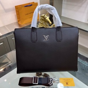 Louis Vuitton Bags Men LV briefcase 20422-1 40X7X28cm XM