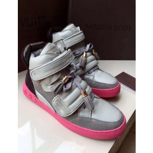 Louis Vuttion Kanye High-Top Sneaker Grey 2015 (GD1066-092435 )