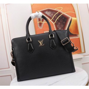 Louis Vuitton Bags Men LV briefcase 8377-1 39X28X7cm WP