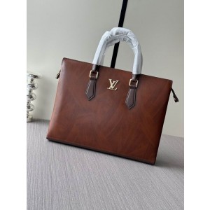 Louis Vuitton Bags Men LV briefcase 8472-1 39X29X7cm XM