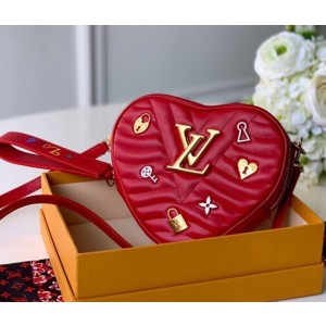 Louis Vuitton Love Lock New Wave Heart Bag M52794 Red 2019 (KD-9021310 )