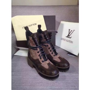 Louis Vuitton Palm Canyon Desert Boots in Khaki 1A157D 2016 (GD4032-6092031 )