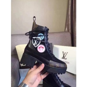 Louis Vuitton Checkpoint Platform Desert Boots 1A26M0 Stickers 2016 (DF-6092032 )