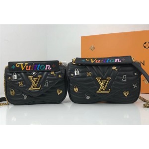 Louis Vuitton Love Lock New Wave Chain Bag M52913 Black 2019 (YPJ-9021304 )