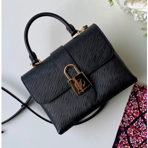 Louis Vuitton Locky BB Top Handle Bag in Epi Leather M52880 Black 2019 (KD-9021416 )