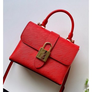Louis Vuitton Locky BB Top Handle Bag in Epi Leather M53239 Red 2019 (KD-9021419 )