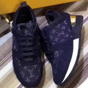 Louis Vuitton Run Away Sneaker Denim Canvas Blue 2017 (GD5023-7080716 )