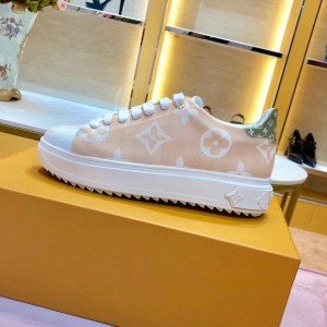 Louis Vuitton Stellar Sneaker in Monogram Flower Print Fabric Light Brown 2019 (SIYA-9030842 )
