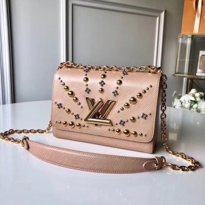 Louis Vuitton Studs Epi Leather Twist MM Bag M52730 Galet 2019 (Tino-8110108 )