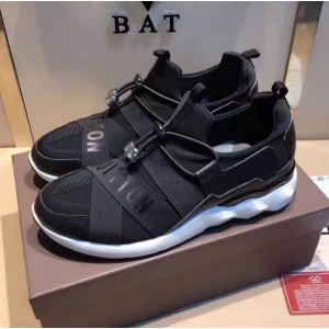 Louis Vuitton Black Calfskin & Fabric Sneaker For Men ﾣﾨ16ﾣﾩ2017  (GD2079-7081075 )