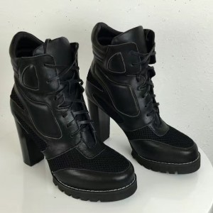 Louis Vuitton Digital Gate Ankle Boot 1A26JY Black 2016 (GD5033-6102015 )
